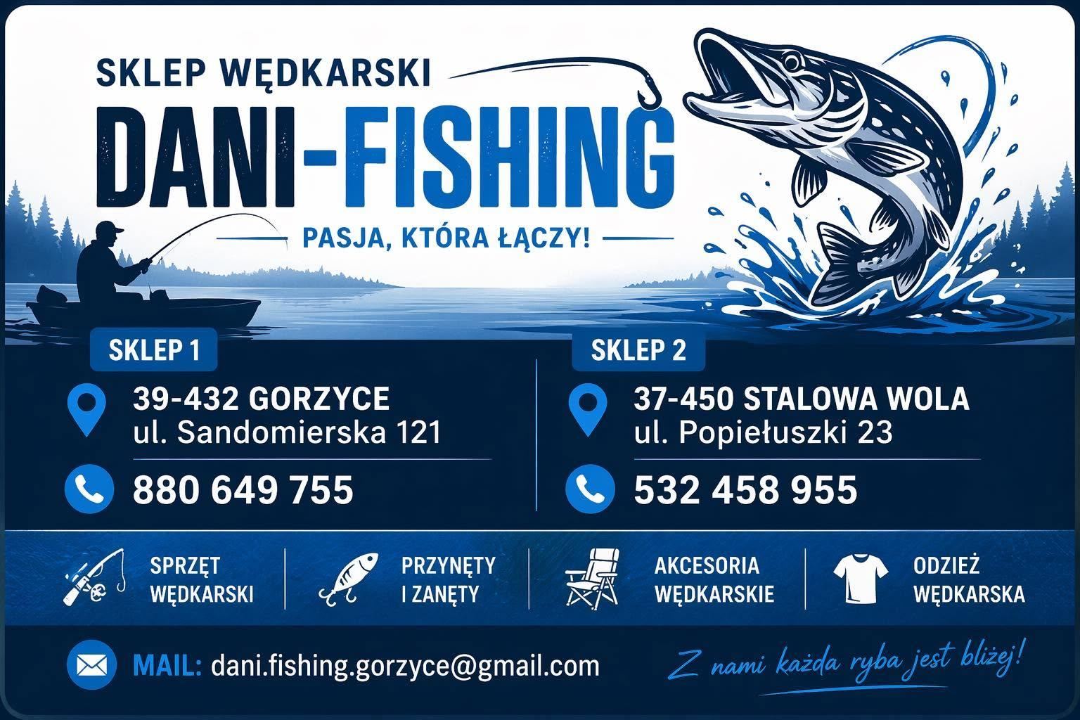Sklep wędkarski dani-fishing
